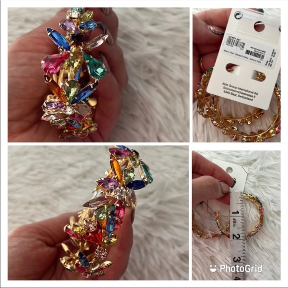 Aldo Jewelry - [aldo] multicolor hoop earrings